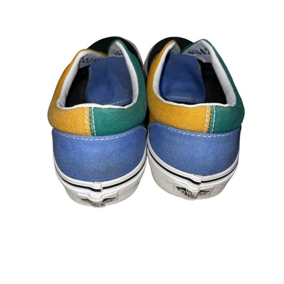 Vans Era Mix Match Cadminum Color Block Sneaker Low Top Retro Men 9 Women 10.5 - Picture 4 of 5